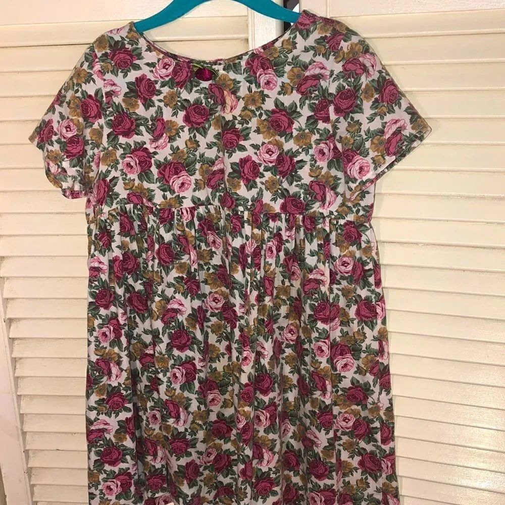 Vintage Rose 🌹 Dress by Jazzy Kids. Made in California USA 🇺🇸 1970s